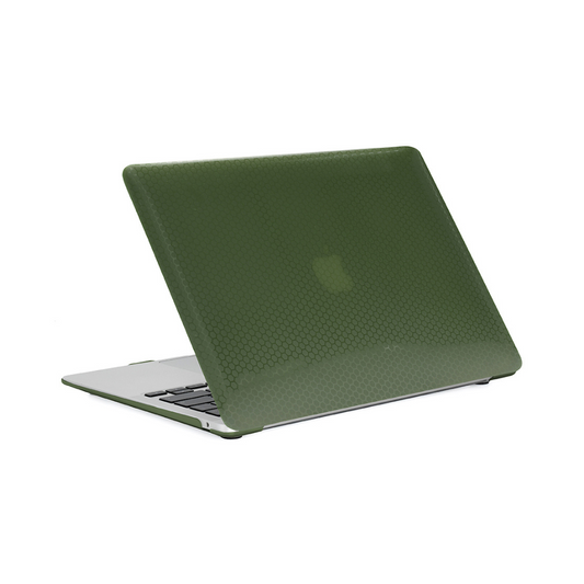 Protector Externo Macbook Air 13.3´ Verde Oscuro Honeycomb (A1932/A2179/A2337 M1)