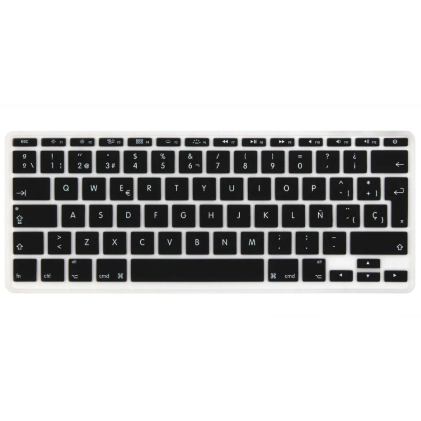 Protector Teclado Macbook Air 11.6´ Negro