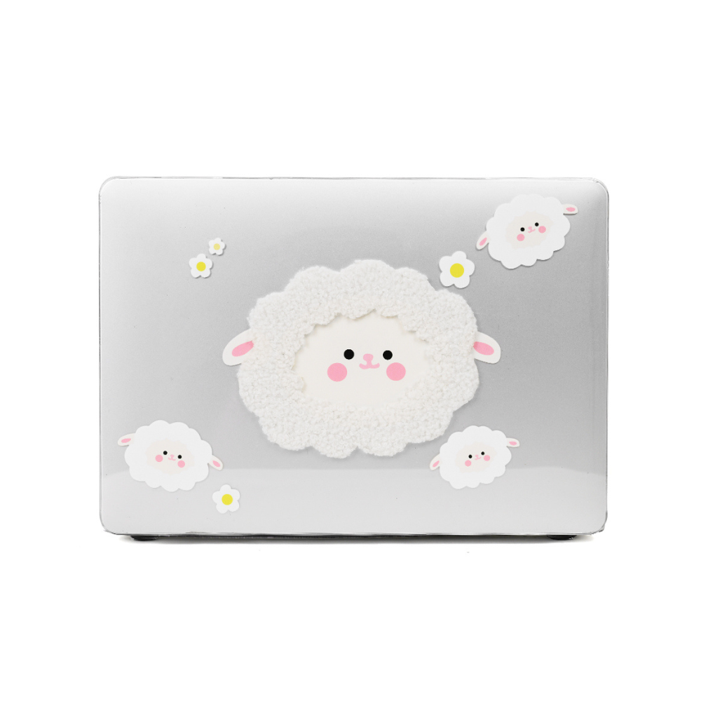 Protector Macbook Air 13.6´ Oveja con relieve (A2681 M2 - A3113 M3 - A3240 M4 - A3449 M5)