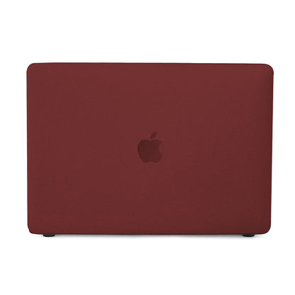 Protector Externo Macbook Pro 13.3´ con/sin Touch Bar Frosted Burdeo