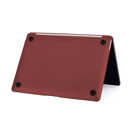 Protector Externo Macbook Pro 13.3´ con/sin Touch Bar Frosted Burdeo